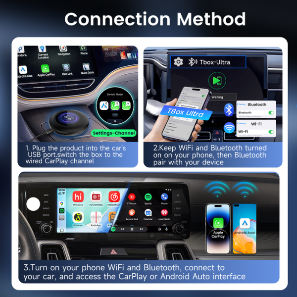 Carlinkit Tbox Ultra 3 — Android 15 × Qualcomm 6350 × 5G LTE × 3